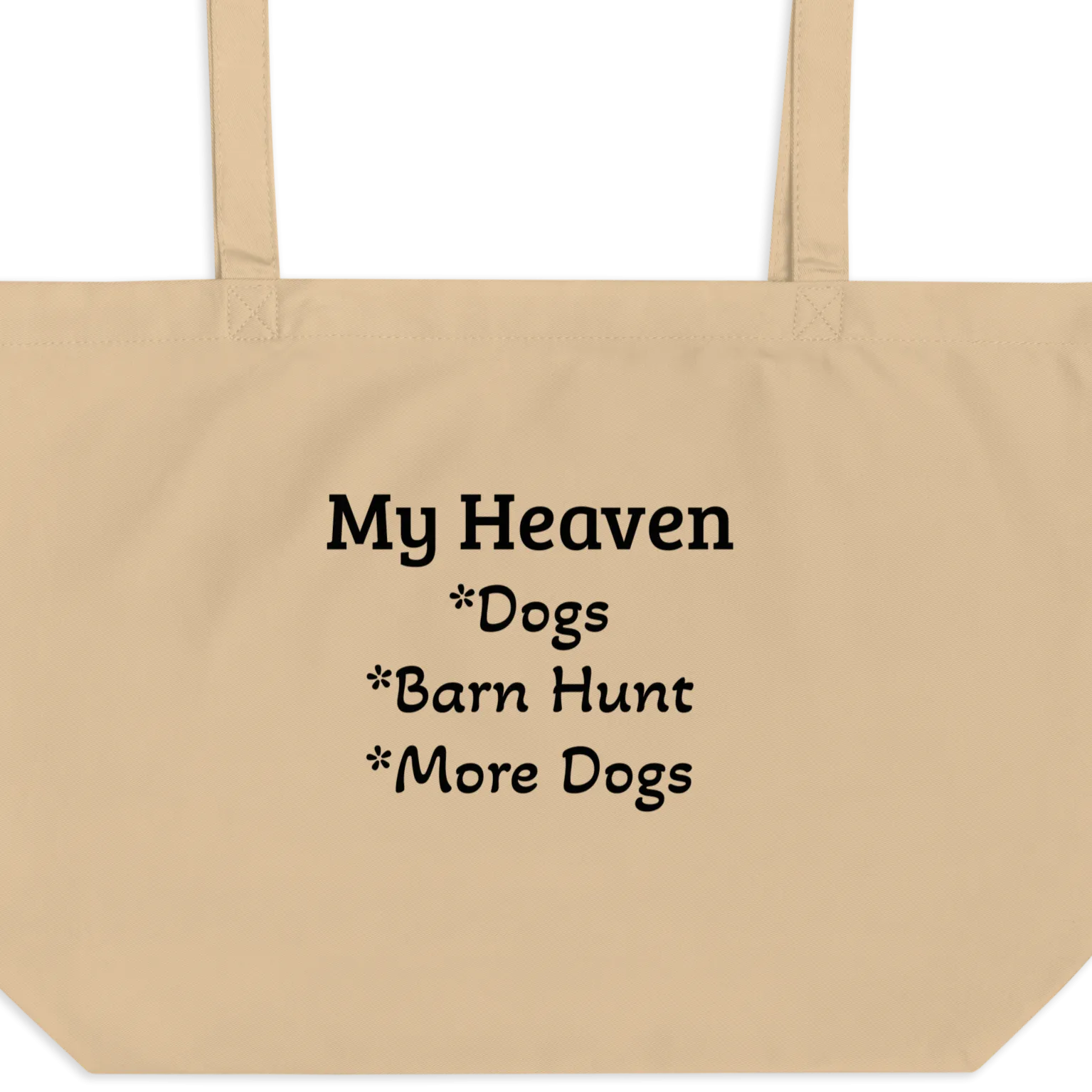 My Heaven Barn Hunt X-Large Tote/ Shopping Bags