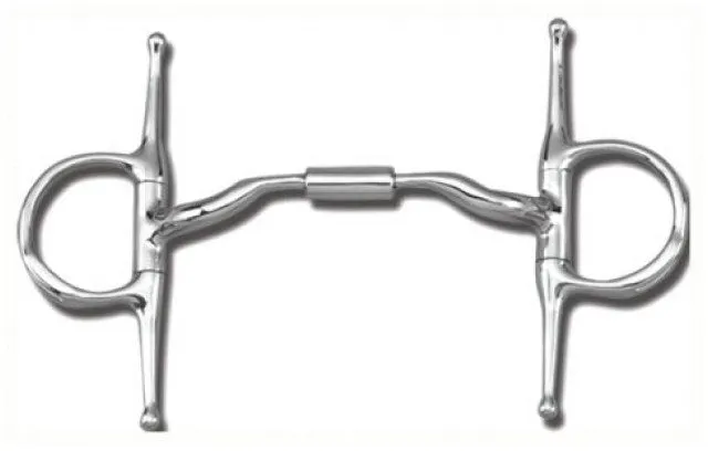 Myler Full Cheek Bit w/ Hooks MB04