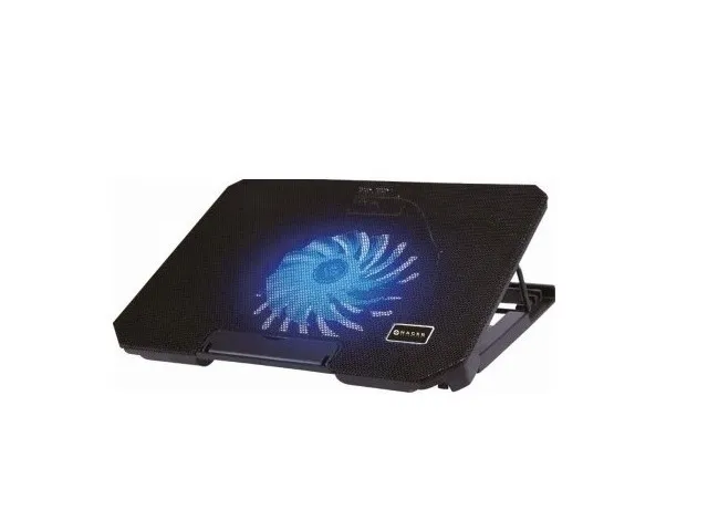 Naceb Na 637 Base Enfriadora Para Laptop Hasta 17plg Con Un Ventilador Negro