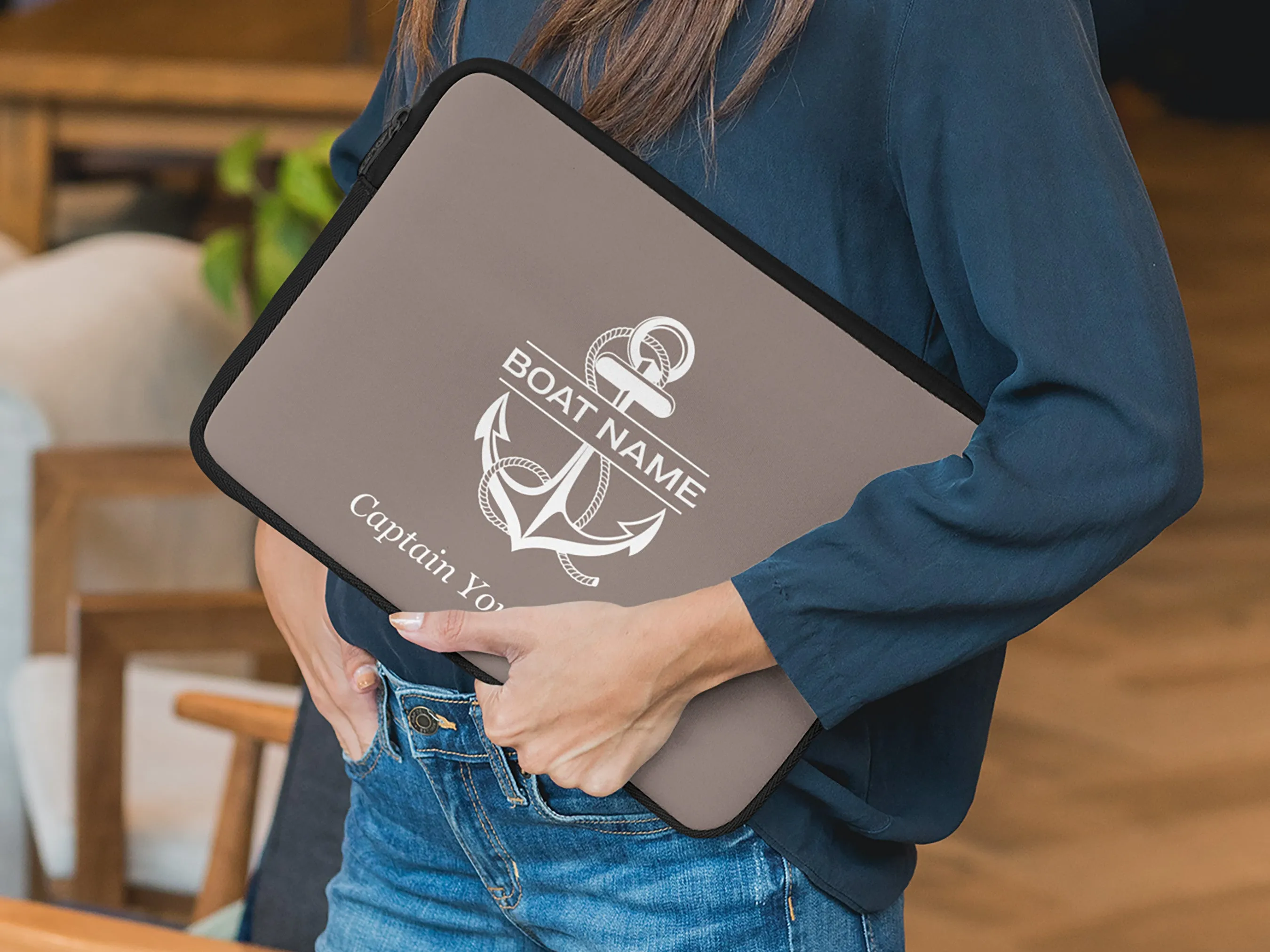 Nautical Laptop Cover | Upwind Design