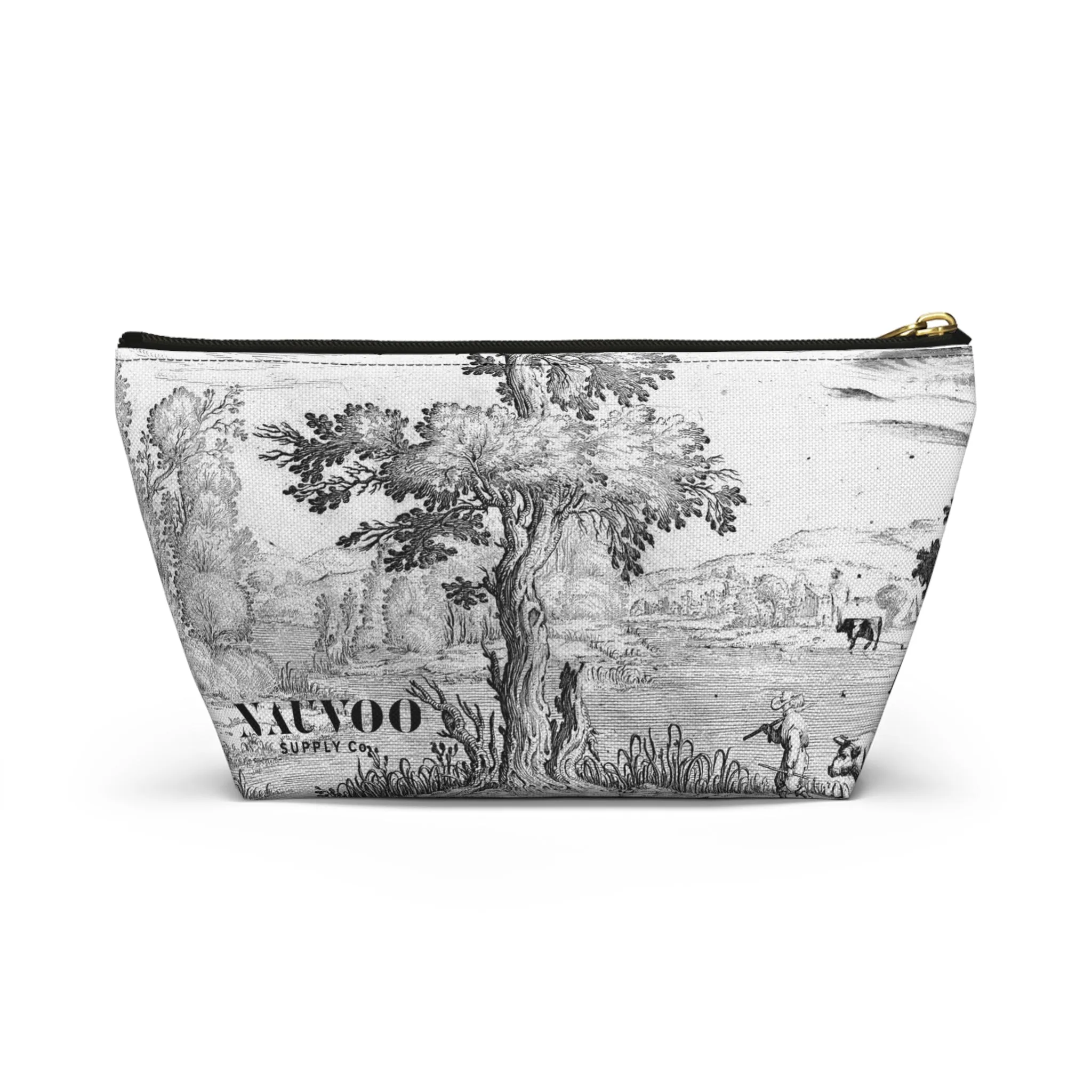 Nauvoo Supply Co Winter White Accessory Pouch