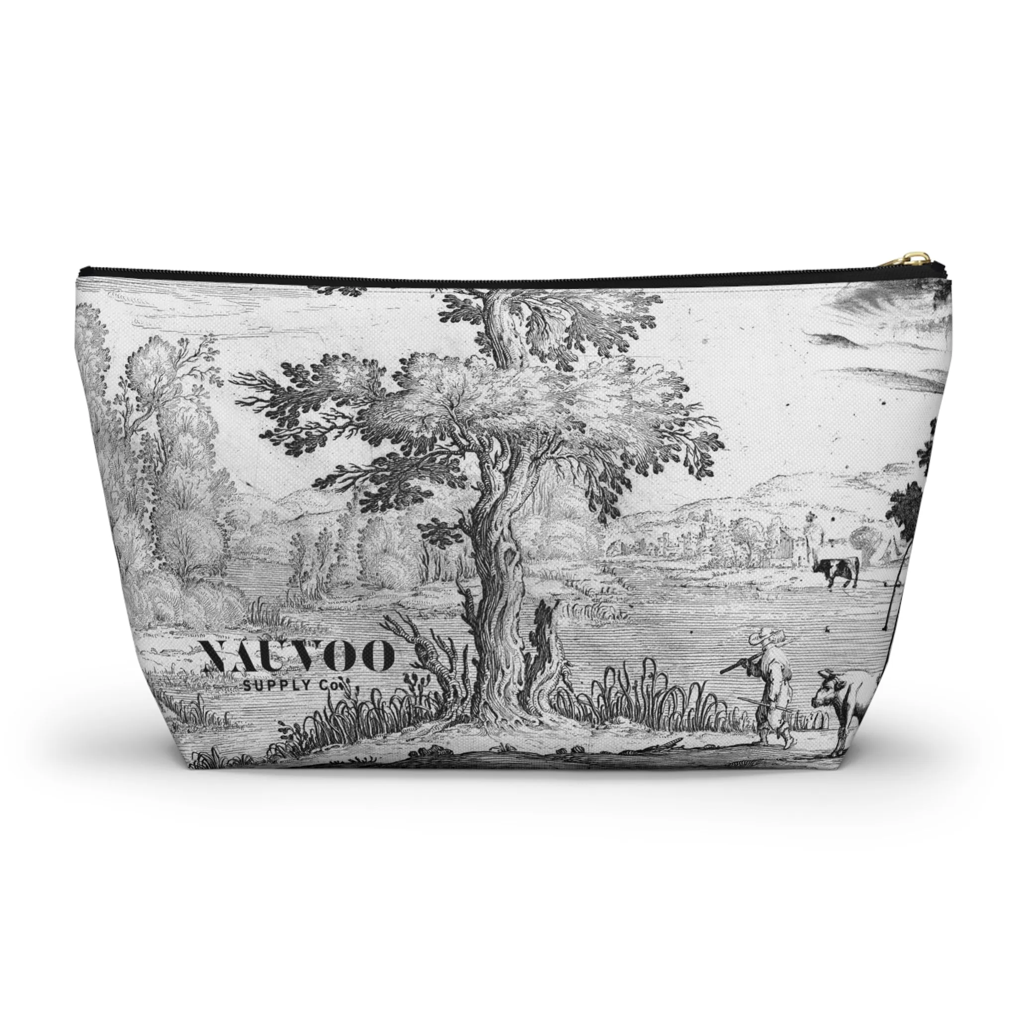 Nauvoo Supply Co Winter White Accessory Pouch