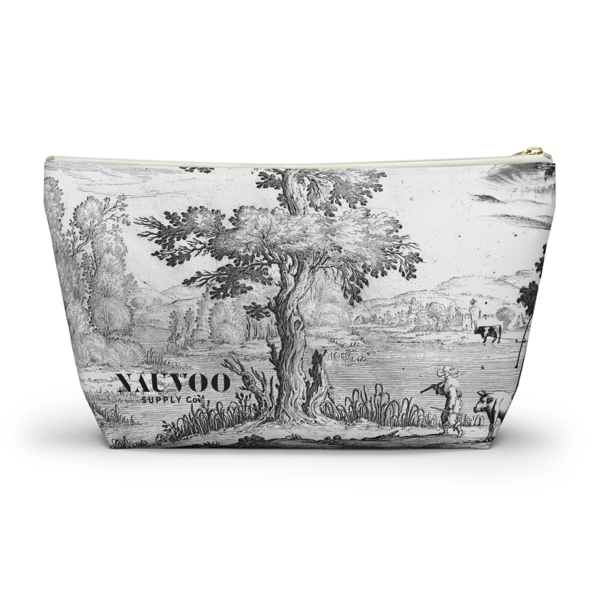 Nauvoo Supply Co Winter White Accessory Pouch