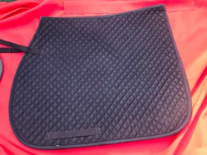navy cob size saddle cloth FREE POSTAGE