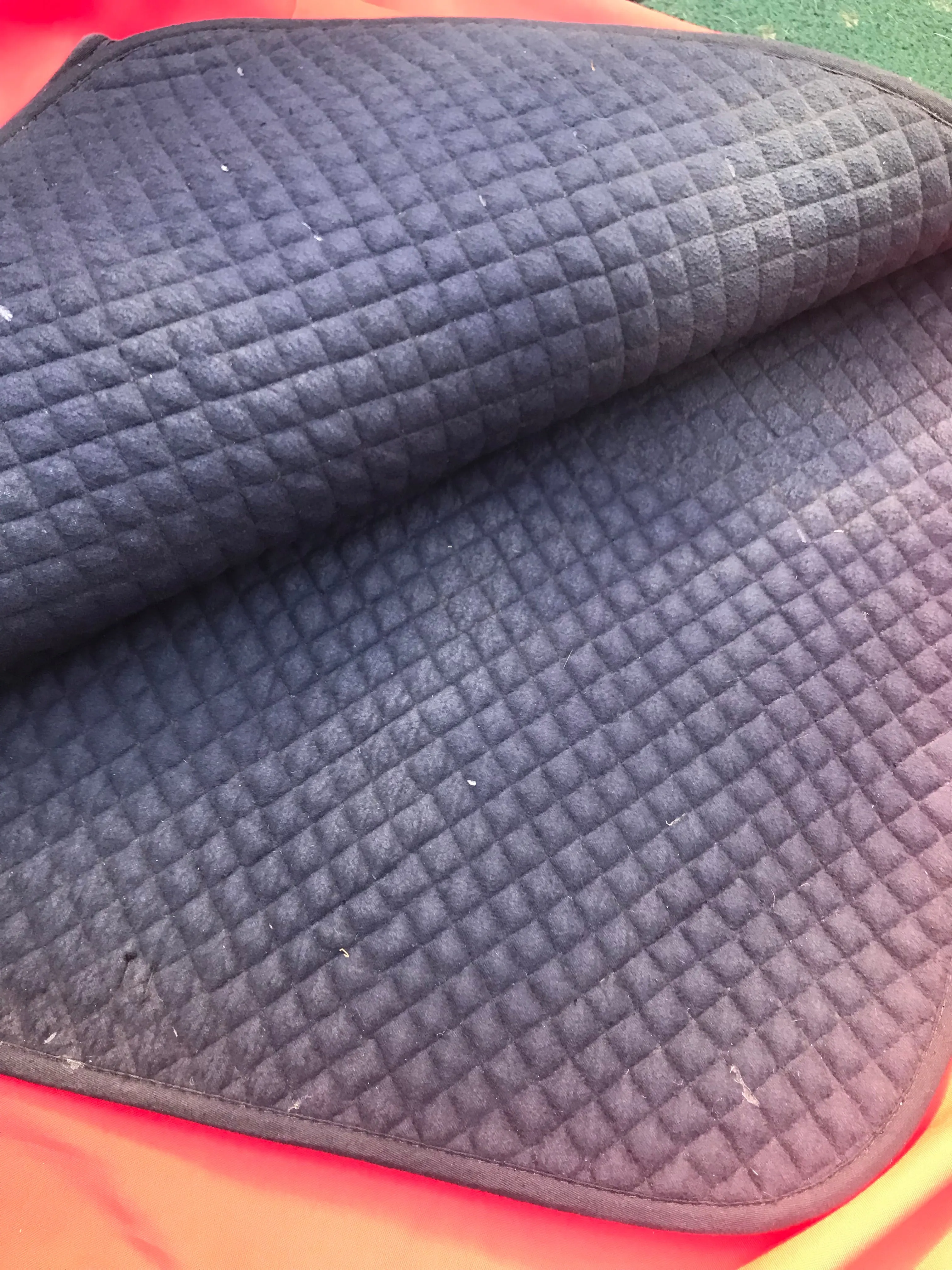 navy cob size saddle cloth FREE POSTAGE
