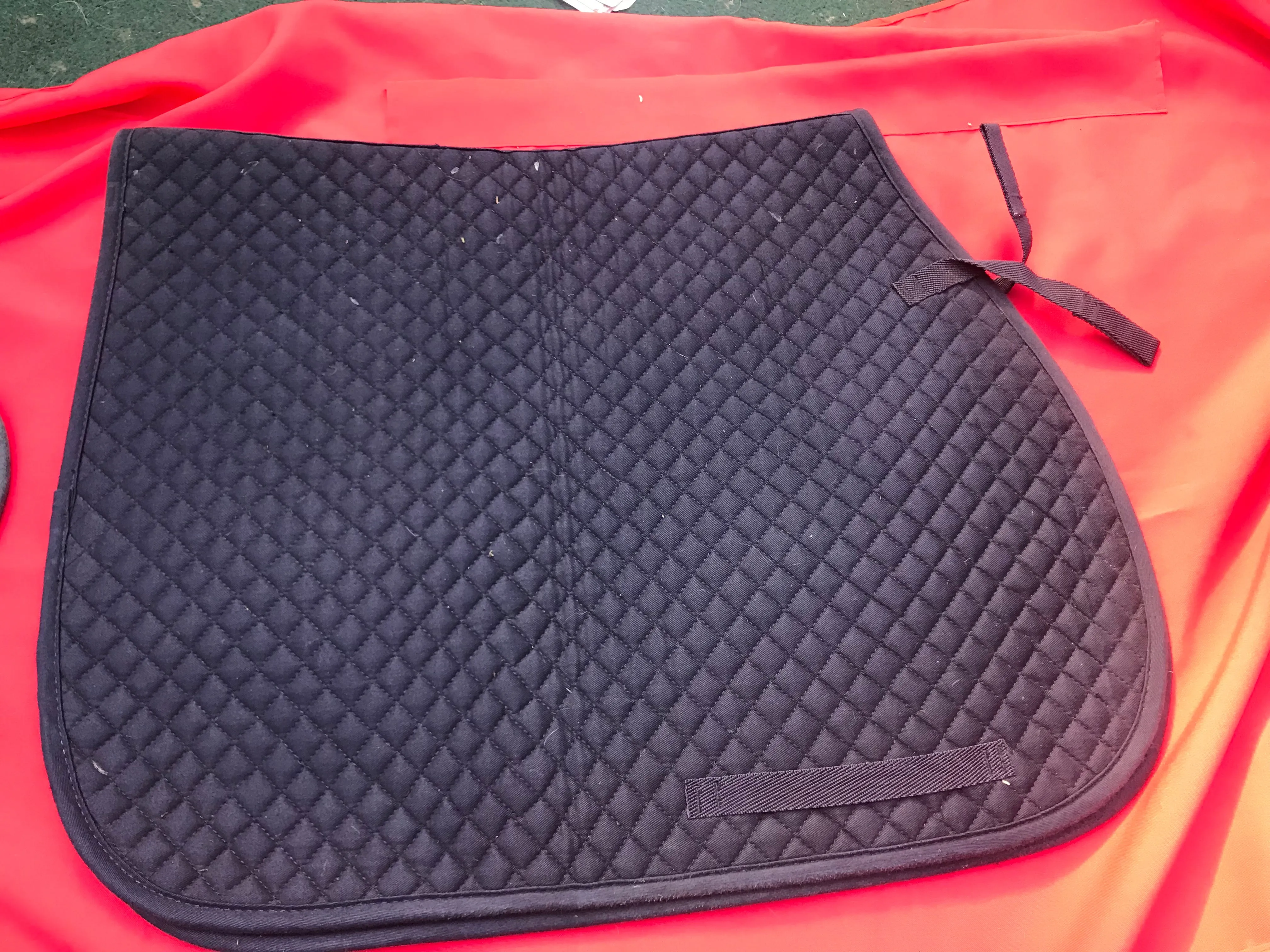 navy cob size saddle cloth FREE POSTAGE