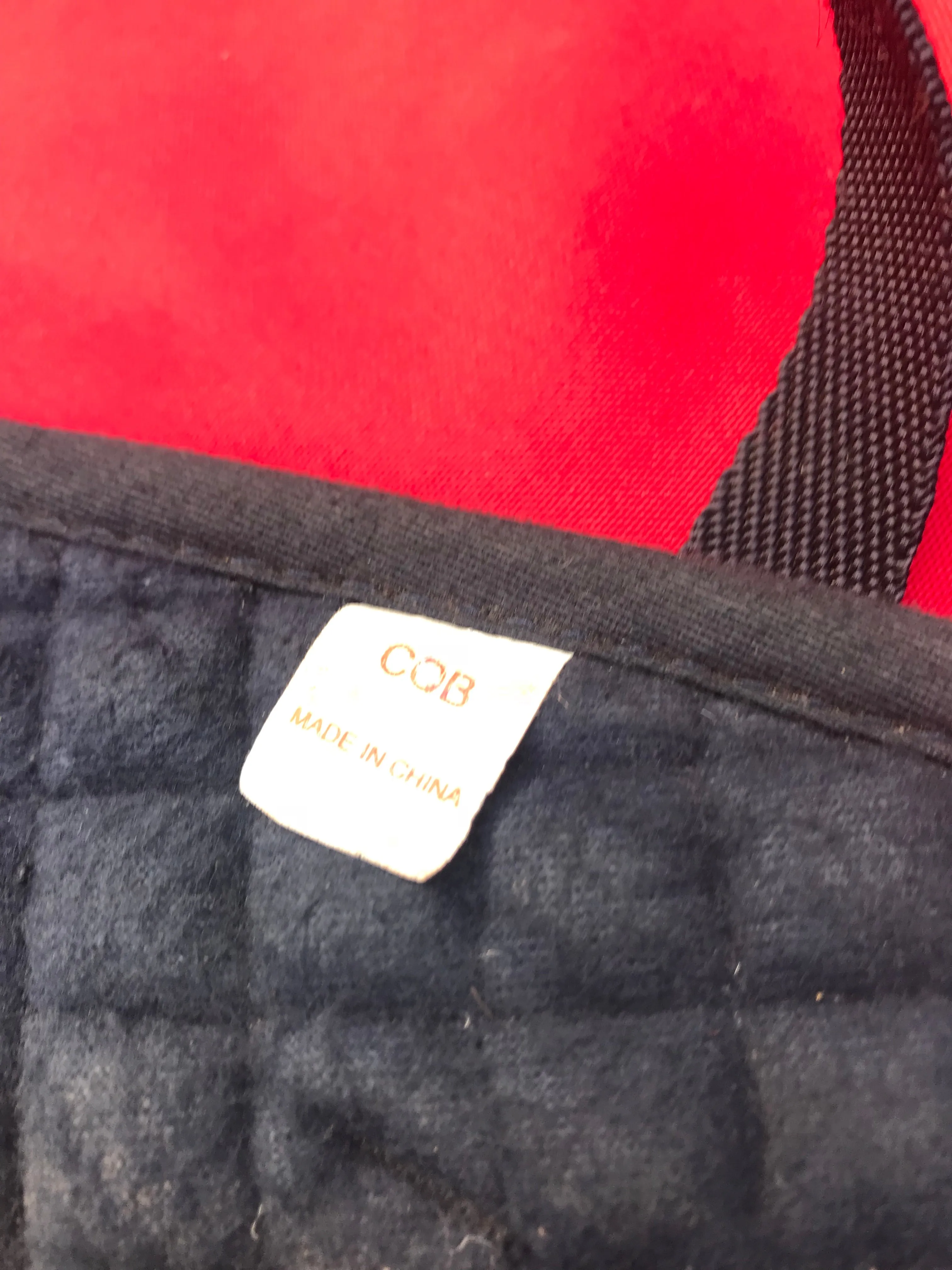navy cob size saddle cloth FREE POSTAGE
