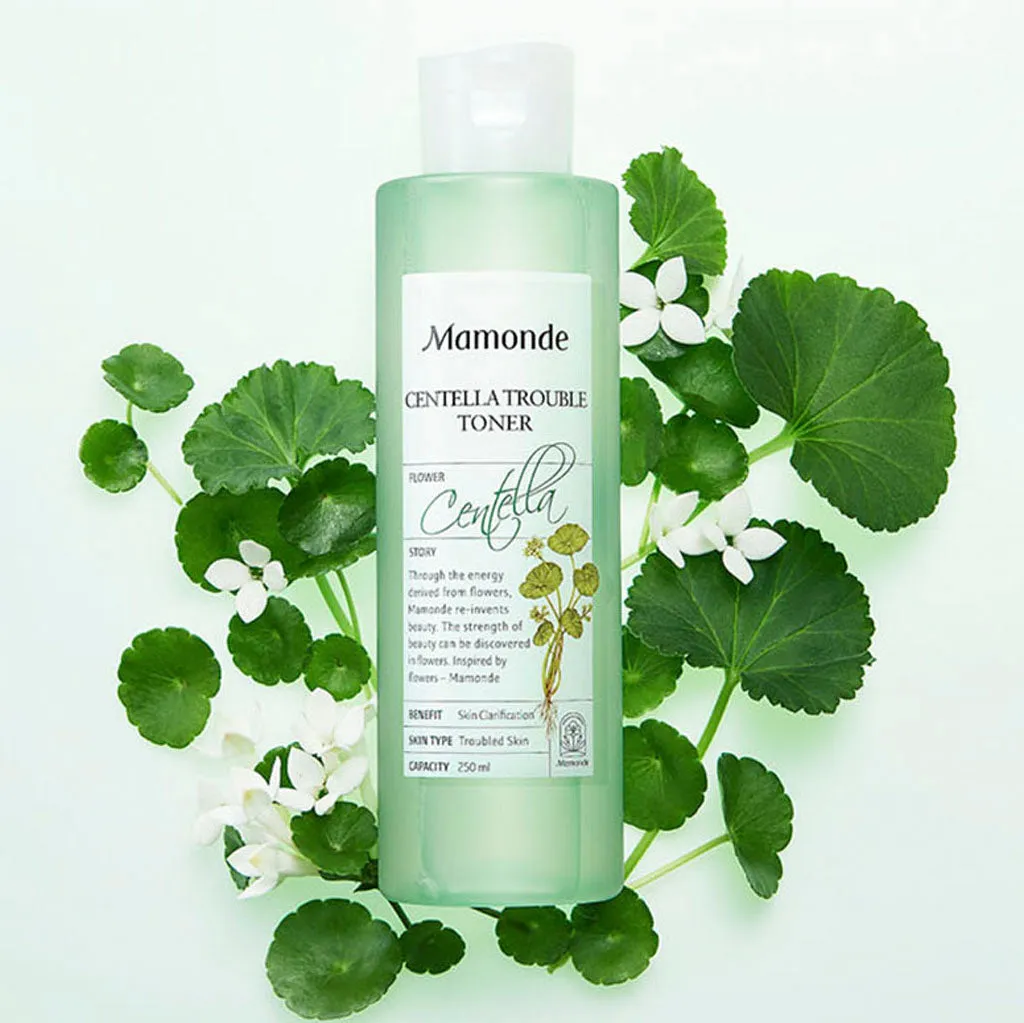 Nước Hoa Hồng Rau Má Mamonde Centella Trouble Toner 250ml