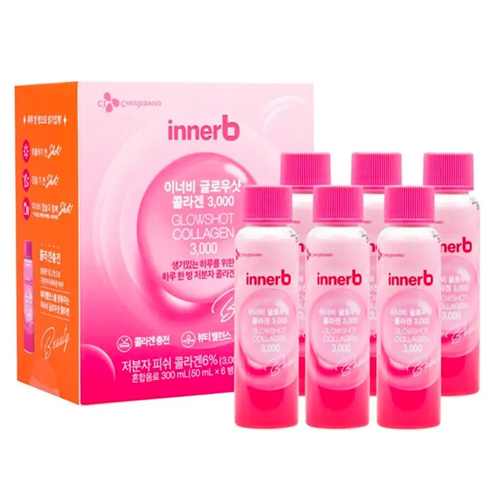 Nước Uống Collagen Innerb Làm Đẹp Da 6 Chai x 50ml