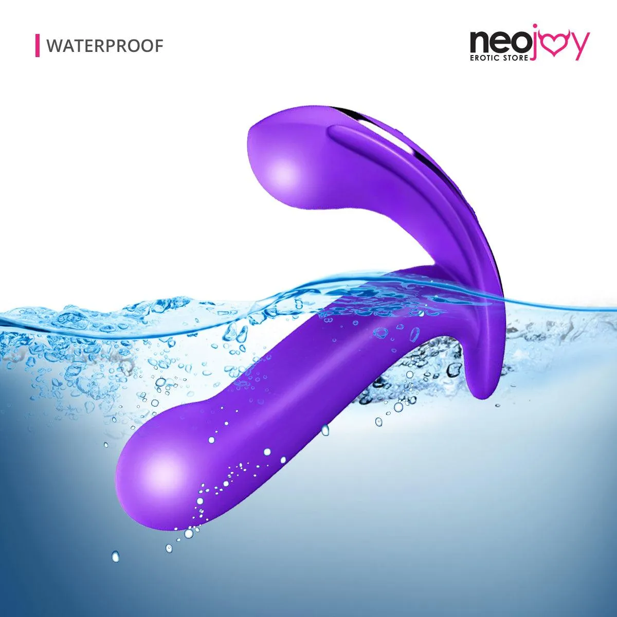 Neojoy Panty Vibe Dual Stimulator Silicone G-Spot Clitoral Vibrator App Control