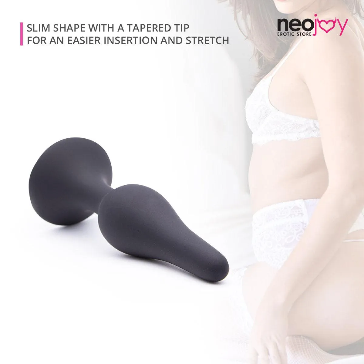 Neojoy - Slim Anal Butt Plug Extra Large