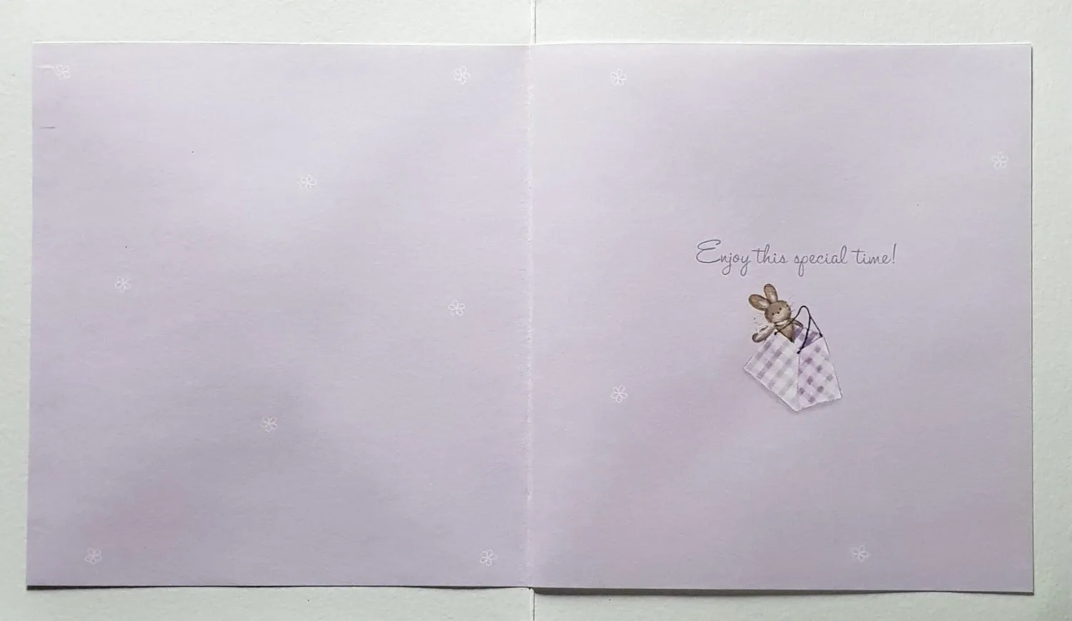 New Baby Card - Mum To Be / 'Dream, Plan, Shop...' & A Lady With Shopping Bags And Gifts