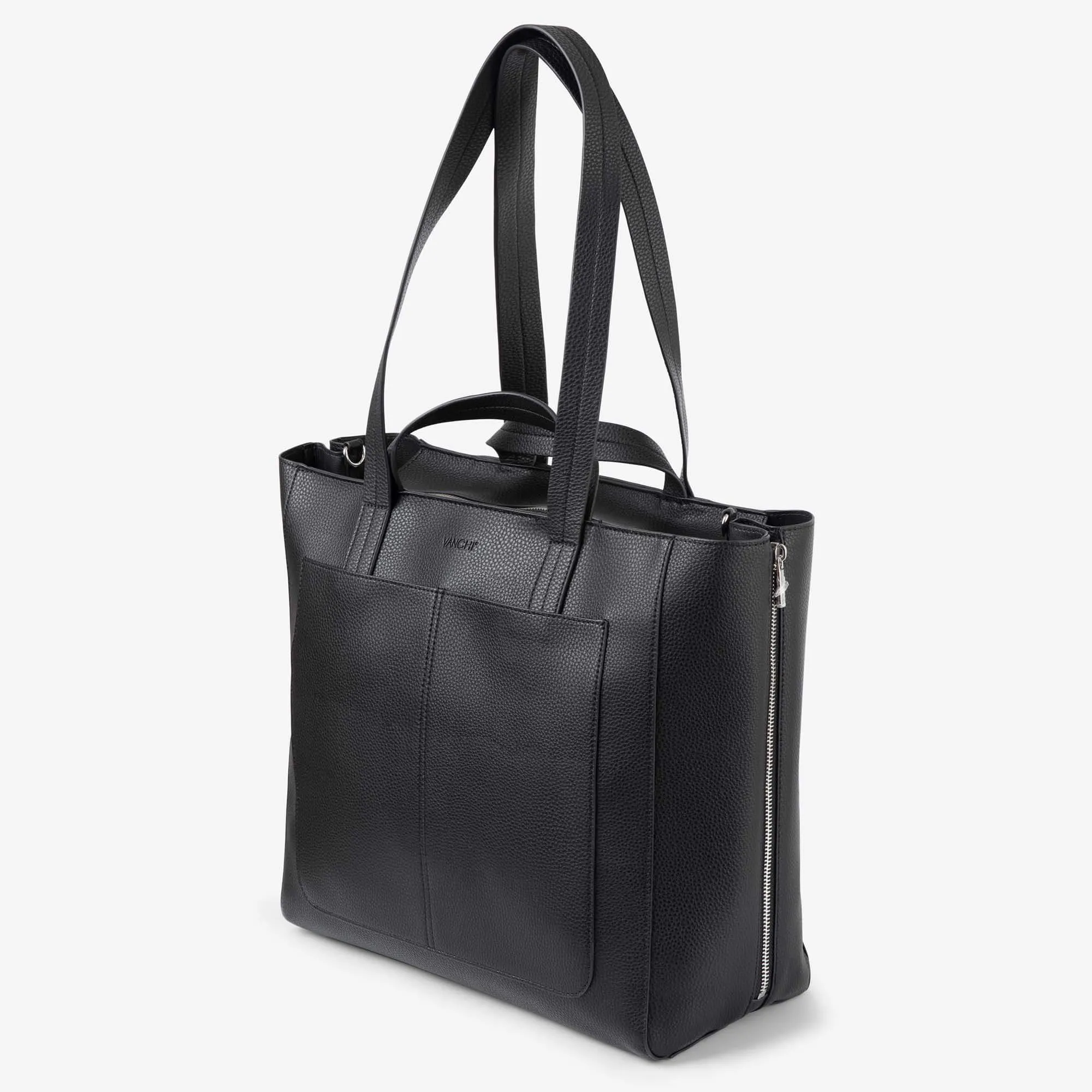 NEW Ida Tote   Work Bag Organiser (Vegan) Black