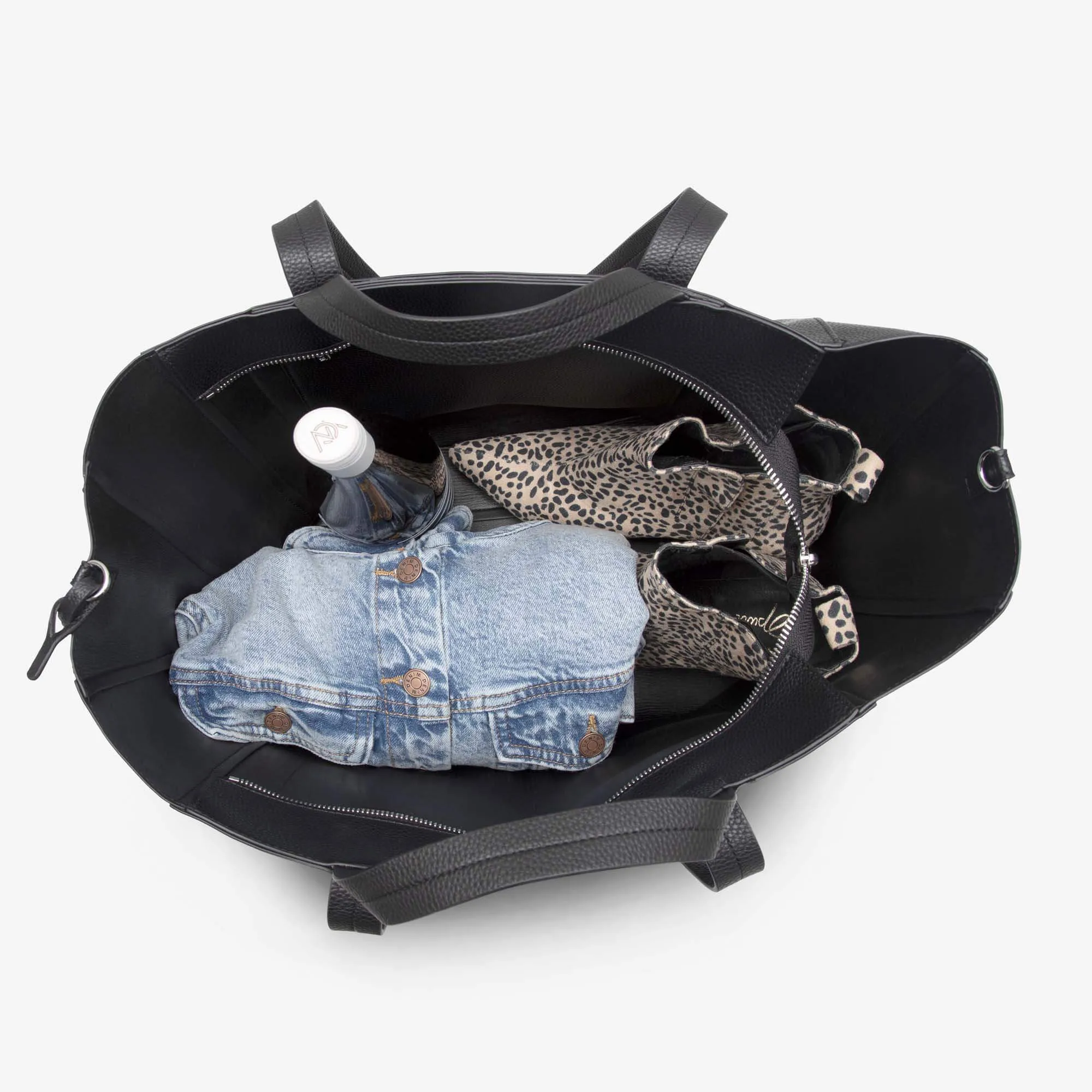 NEW Ida Tote   Work Bag Organiser (Vegan) Black