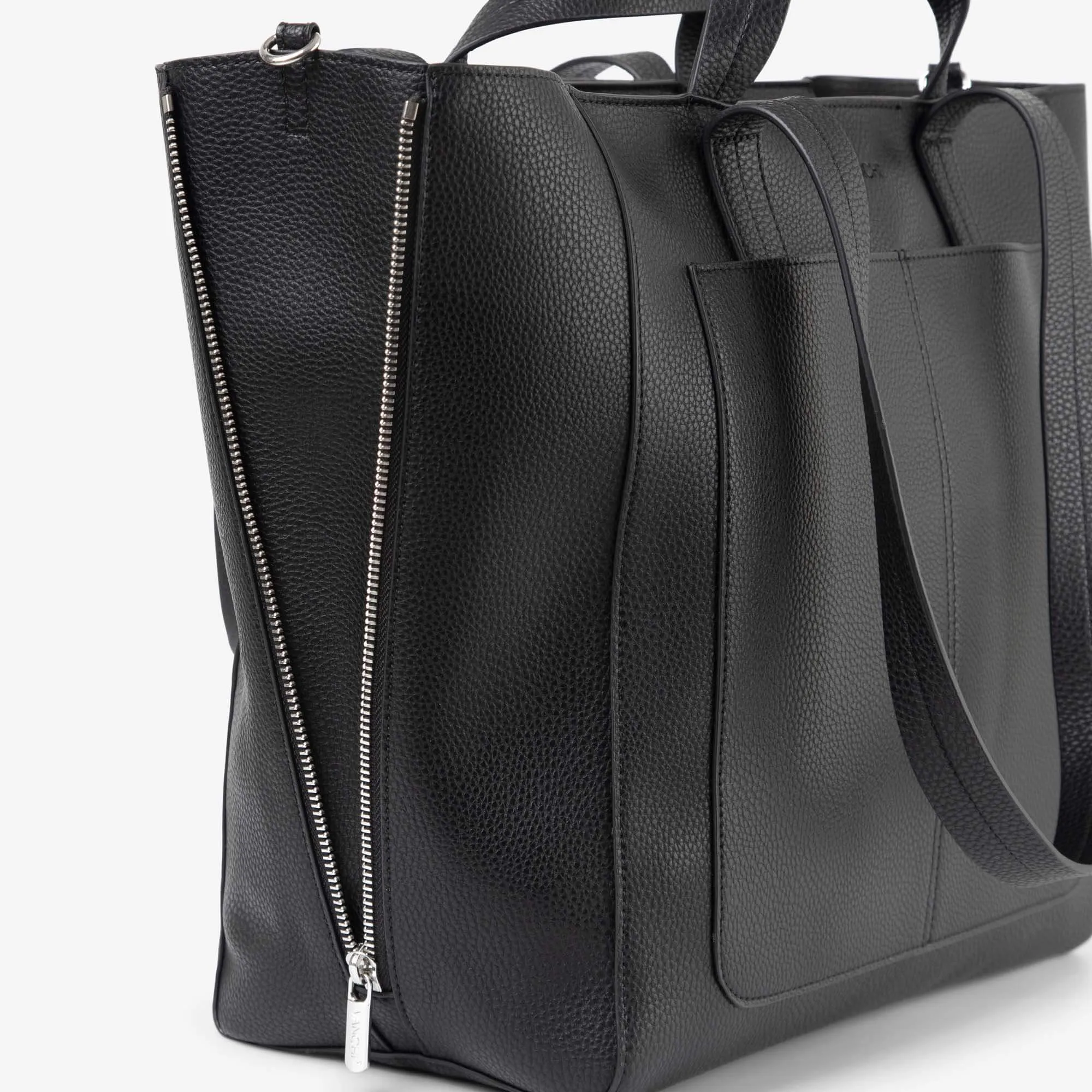 NEW Ida Tote   Work Bag Organiser (Vegan) Black
