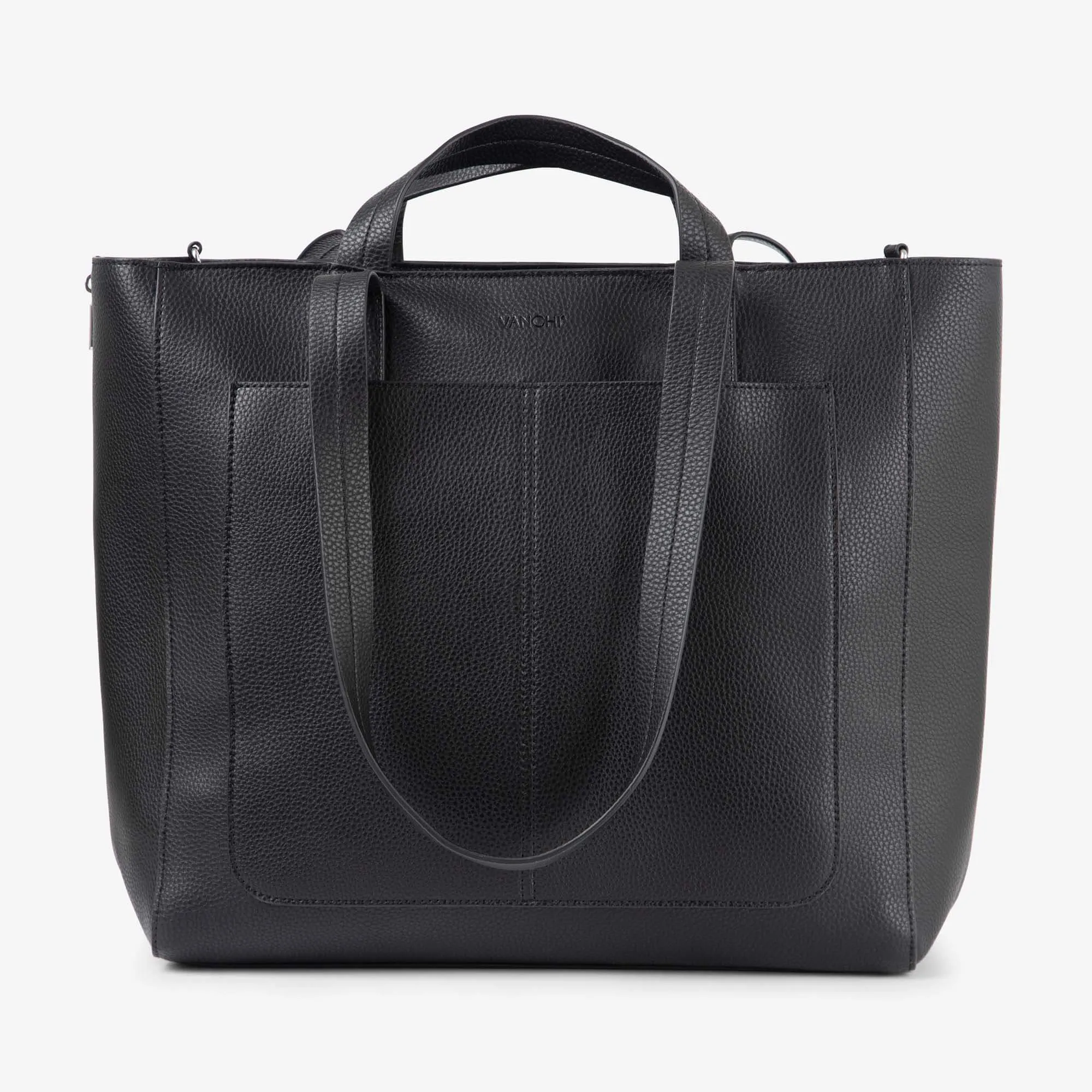 NEW Ida Tote   Work Bag Organiser (Vegan) Black