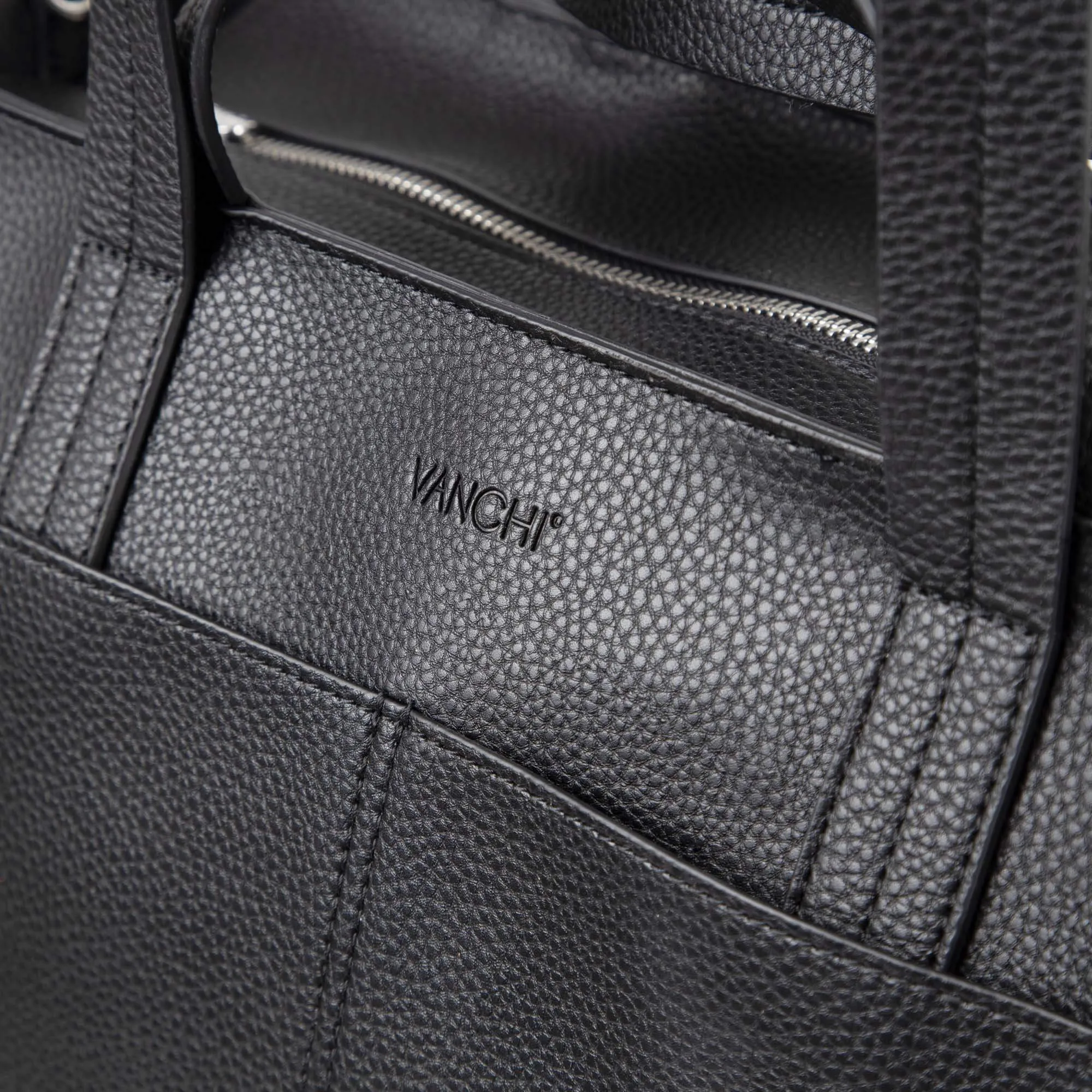 NEW Ida Tote   Work Bag Organiser (Vegan) Black