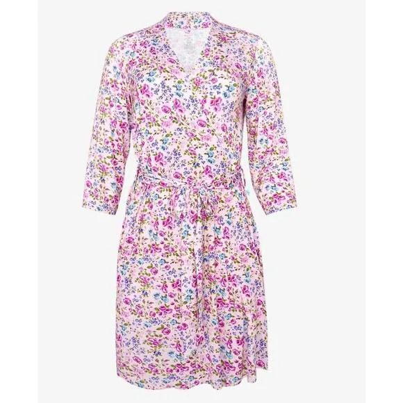 NEW POSH PEANUT pixie mommy robe in pink
