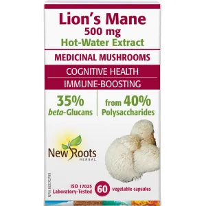 New Roots Lion’s Mane 60 Vegetarian Capsules