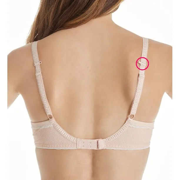 New with tags! Freya Deco Vibe Womens Underwire Molded Plunge Bra with J Hook, 36D, Blush, Retails $69 