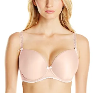 New with tags! Freya Deco Vibe Womens Underwire Molded Plunge Bra with J Hook, 36D, Blush, Retails $69 