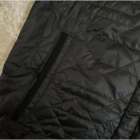 NEW Women's Small NIKE Sportswear Quilted Primaloft Jacket Coat Black 854747-010