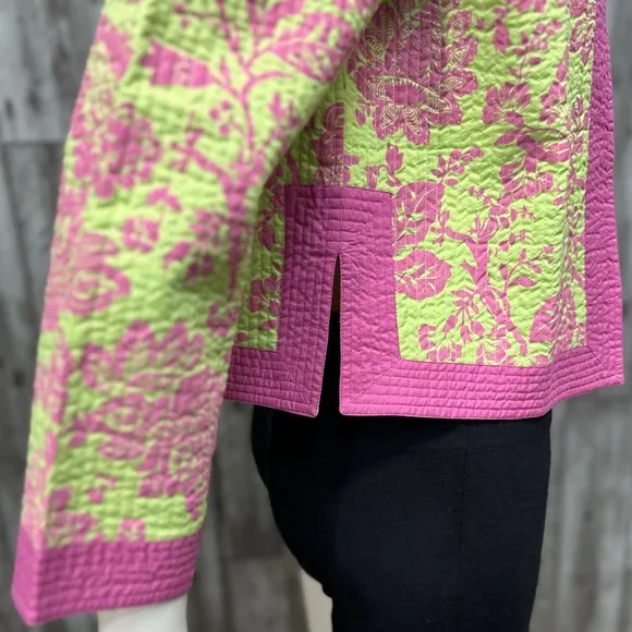 ⭐️Nomadic Traders Reversible Floral Print Quilted Jacket NWT [542]