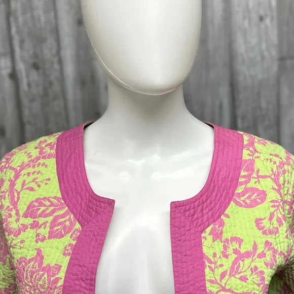 ⭐️Nomadic Traders Reversible Floral Print Quilted Jacket NWT [542]