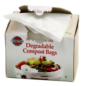 Norpro Degradable Compost Bags, 50 Pieces 85