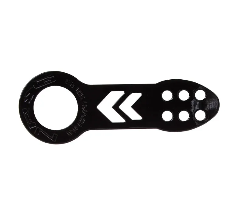 NRG TOW-100BK Black Universal Fitment Front Tow Hook