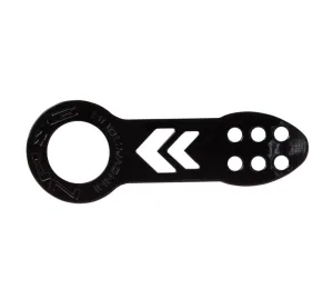 NRG TOW-100BK Black Universal Fitment Front Tow Hook