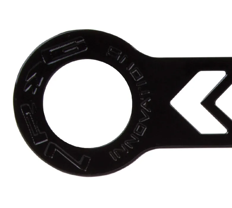 NRG TOW-100BK Black Universal Fitment Front Tow Hook