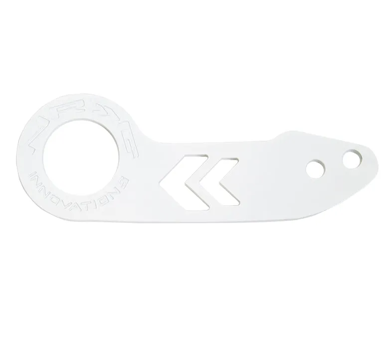 NRG TOW-110WT White Powder Coat Universal Fitment Rear Tow Hook