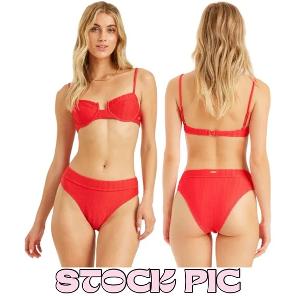 NWT Billabong Wave Trip Underwire Bikini Top