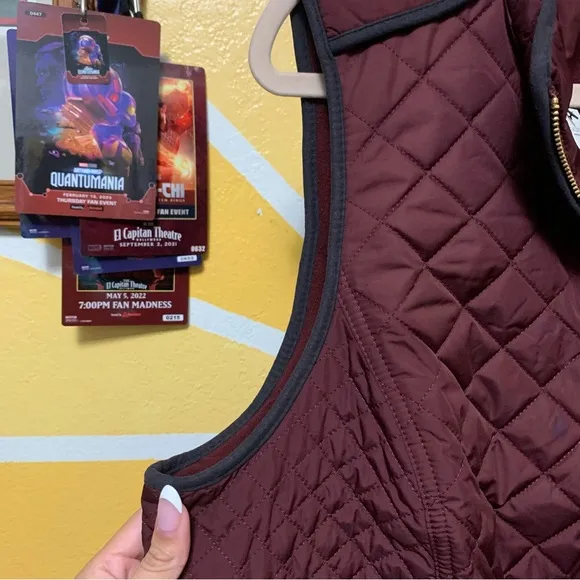 NWT Talbots Quilted Fleece Interior Vest Size 2X Petite