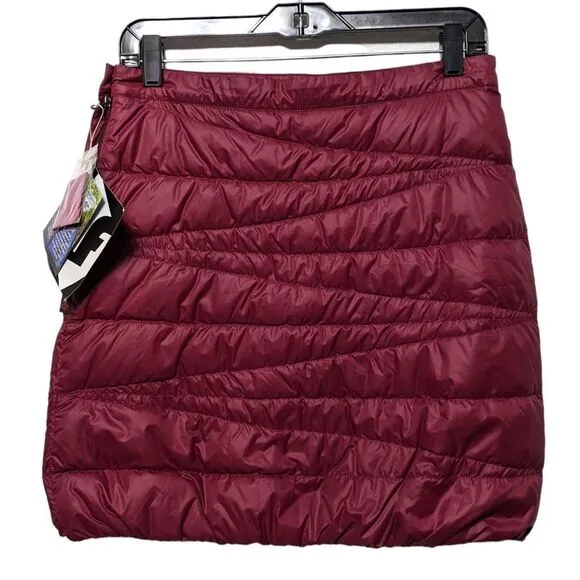 NWT RED FOX Women’s Kelly Down Quilted Buttwarmer Skirt XS