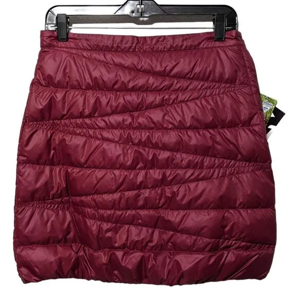 NWT RED FOX Women’s Kelly Down Quilted Buttwarmer Skirt XS