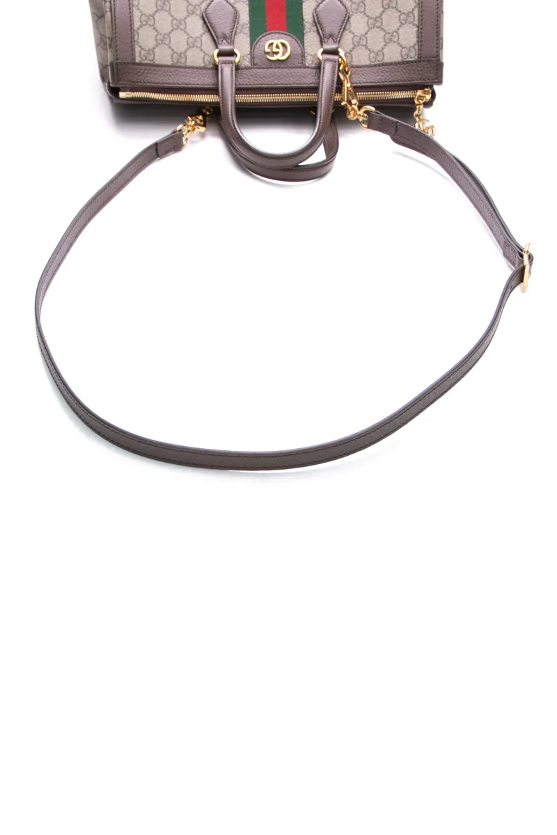 Ophidia Medium Top Handle Bag