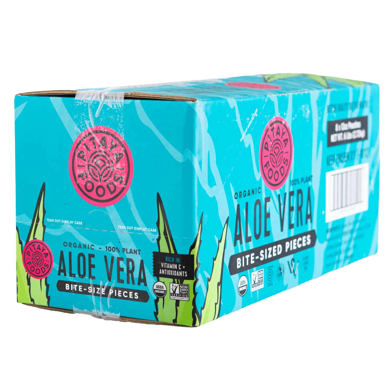 Organic Aloe Vera Bite-Sized Pieces Case