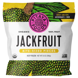 Organic Ripe Jackfruit Bite-Sized Pieces 8 X 12oz Bags - Retail