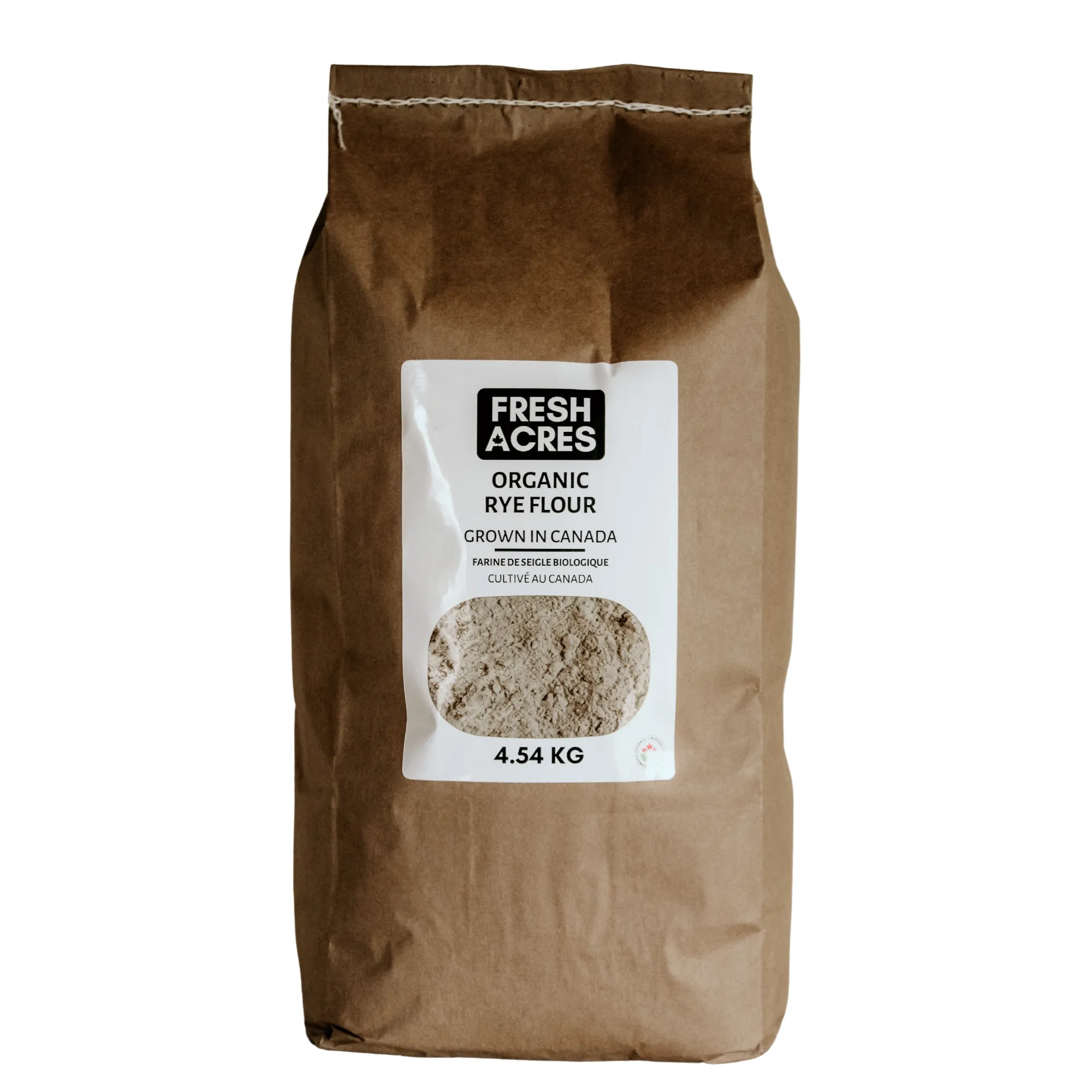 Organic Whole Dark Rye Flour - 4.54kg (10lb)