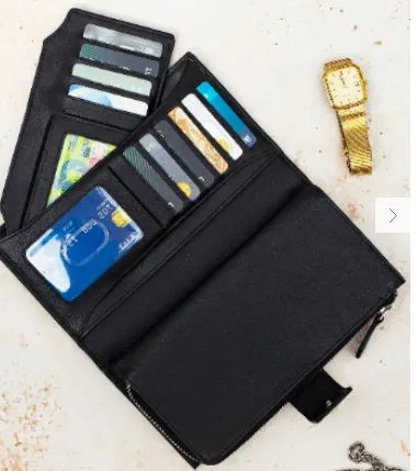 Organizer Leather Wallet