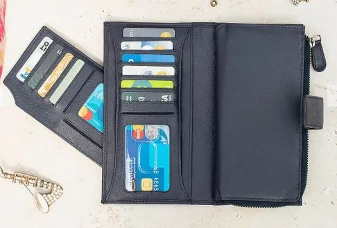 Organizer Leather Wallet