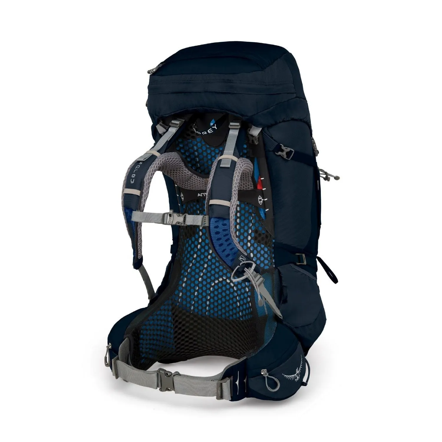 Osprey Atmos AG 65 Backpack with Raincover - Medium - Men's Backpacking (SA)