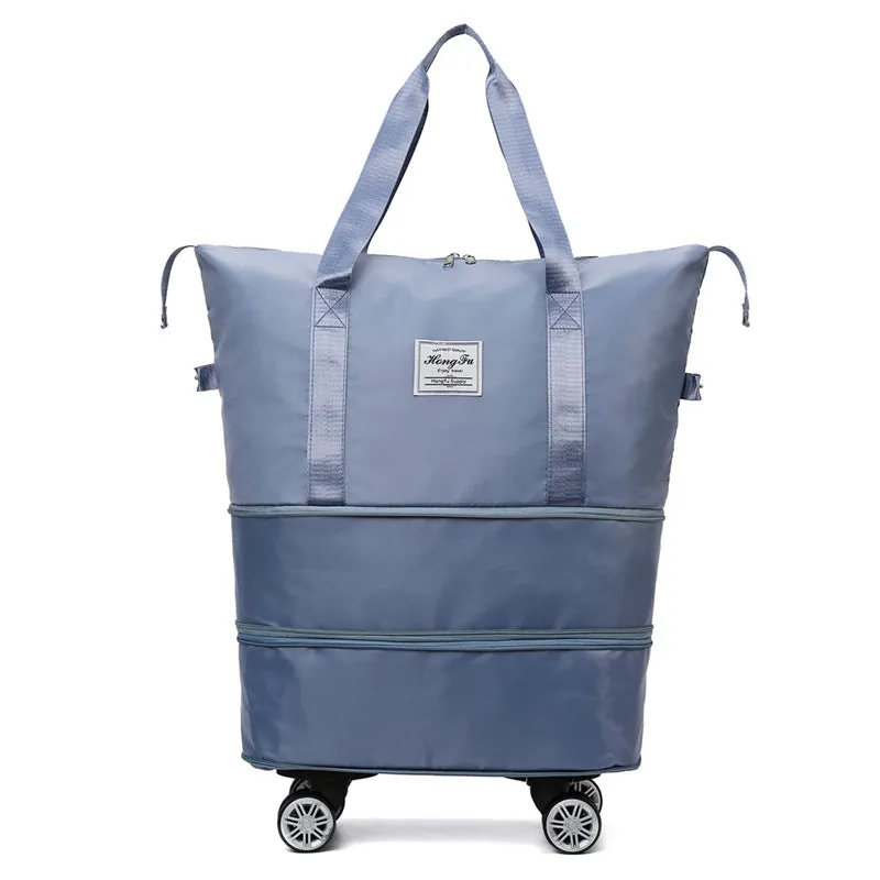 Oxford Cloth Large Capacity Expandable Daily Travel Bags
