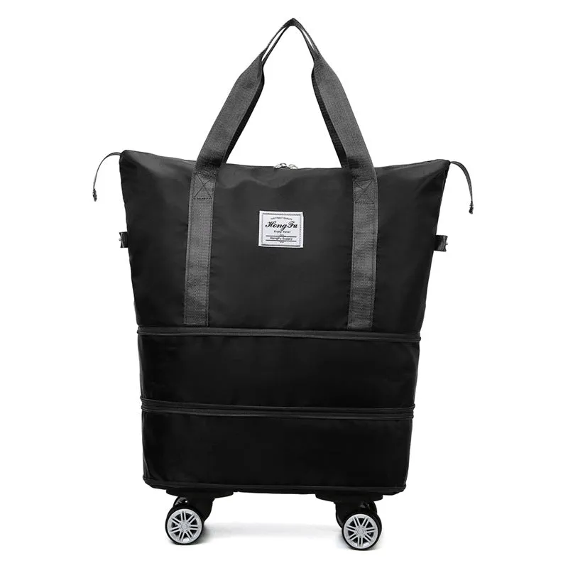 Oxford Cloth Large Capacity Expandable Daily Travel Bags