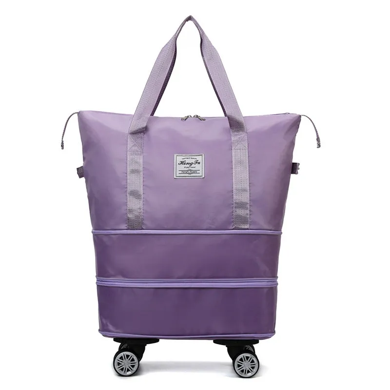 Oxford Cloth Large Capacity Expandable Daily Travel Bags