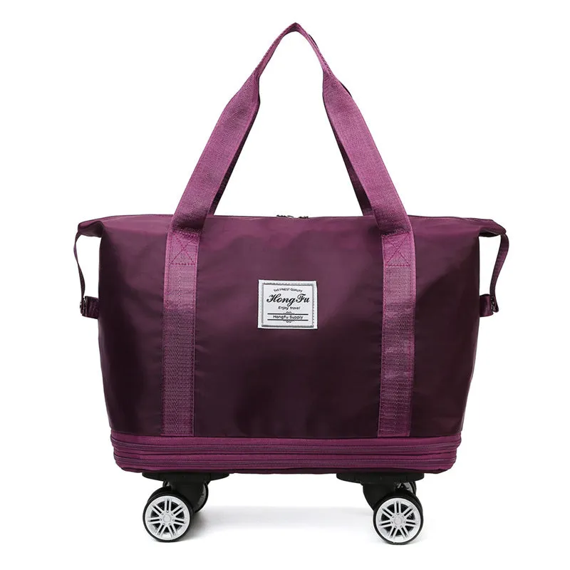Oxford Cloth Large Capacity Expandable Daily Travel Bags