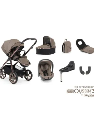 Oyster 3 Mink travel system