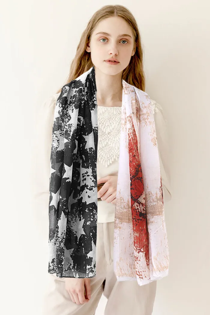 Patriotic scarf